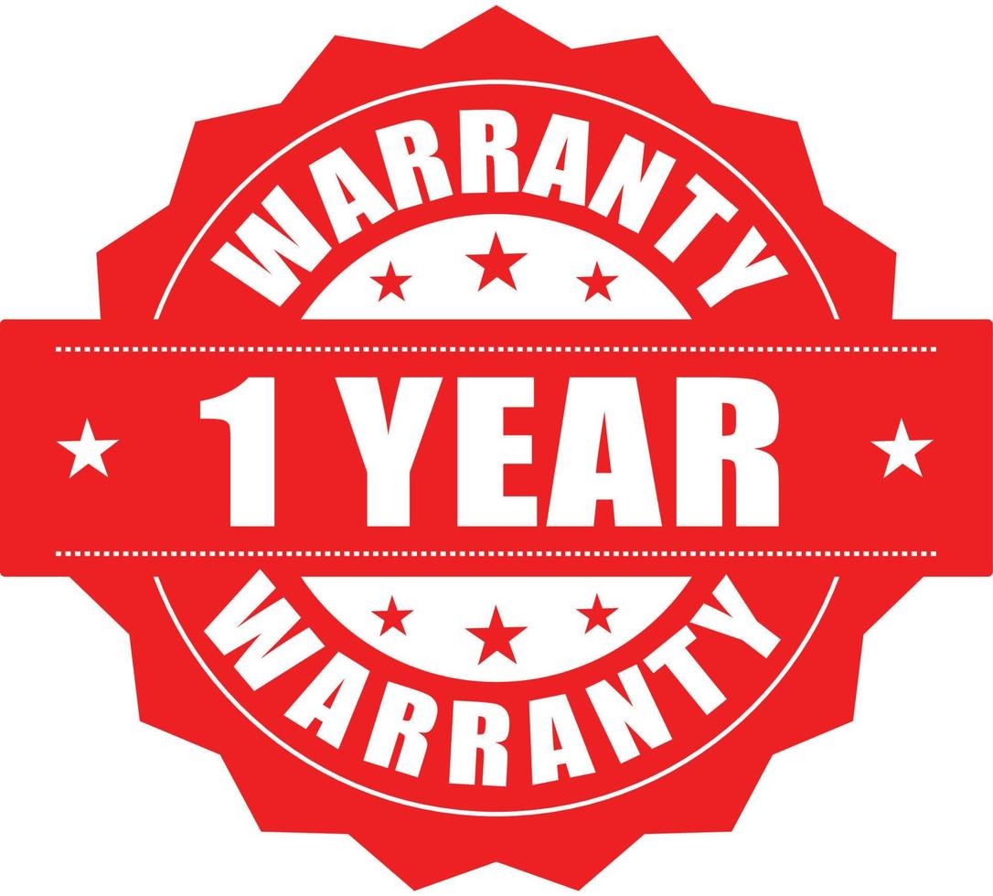 1 year warranty