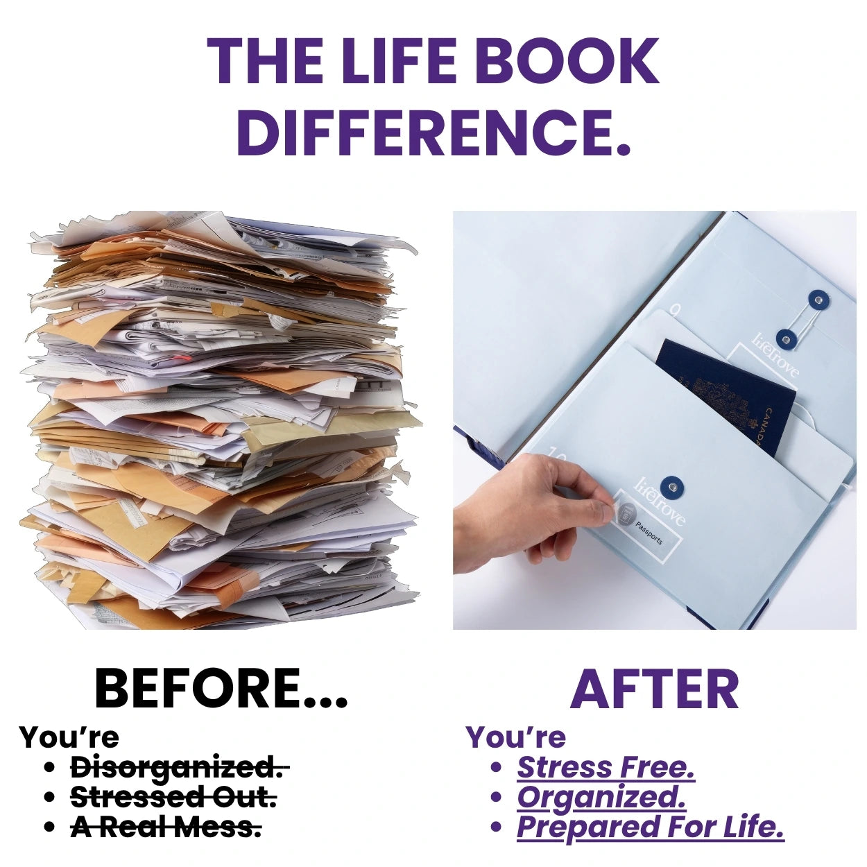 The Life Book Organizer